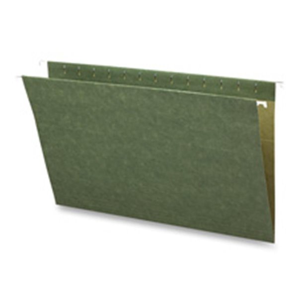 Business Source Hanging Folders- w-o Tabs- Legal- Green BSN26529